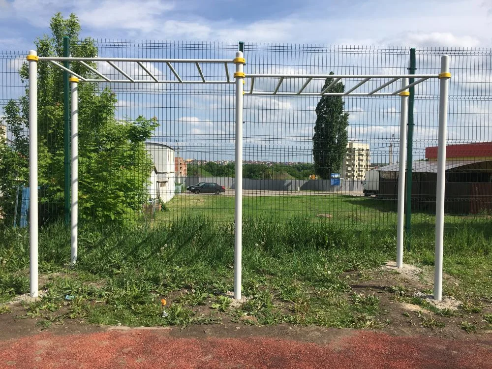 Уличный тренажер рукоход двухуровневый