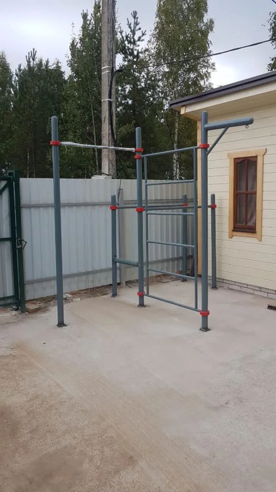 Турник, шведская стенка и брусья